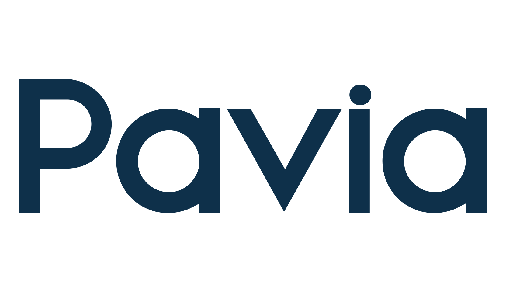 Pavia, basic sans serif font preview