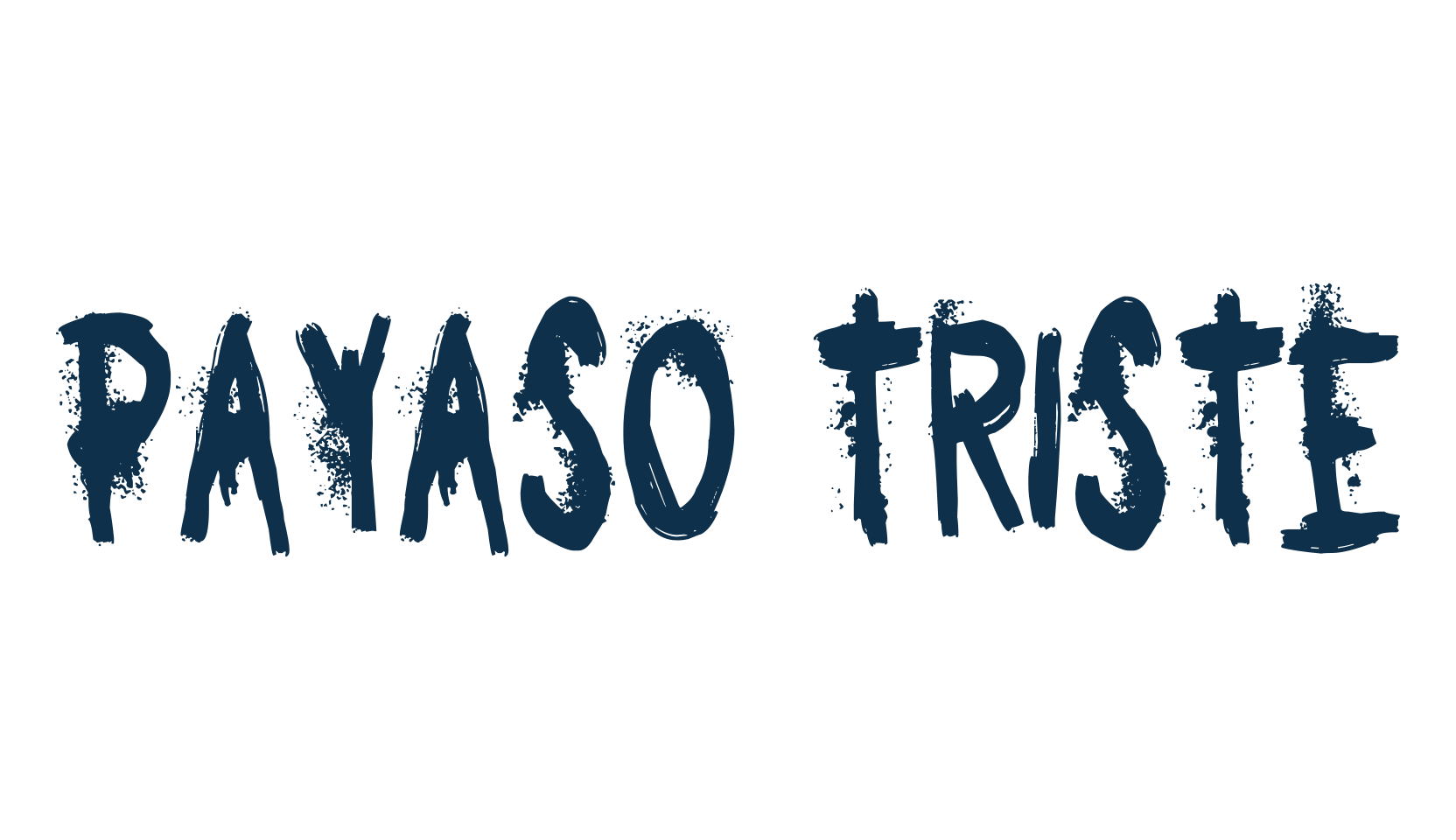 Payaso Triste, holiday halloween fancy decorative horror font preview