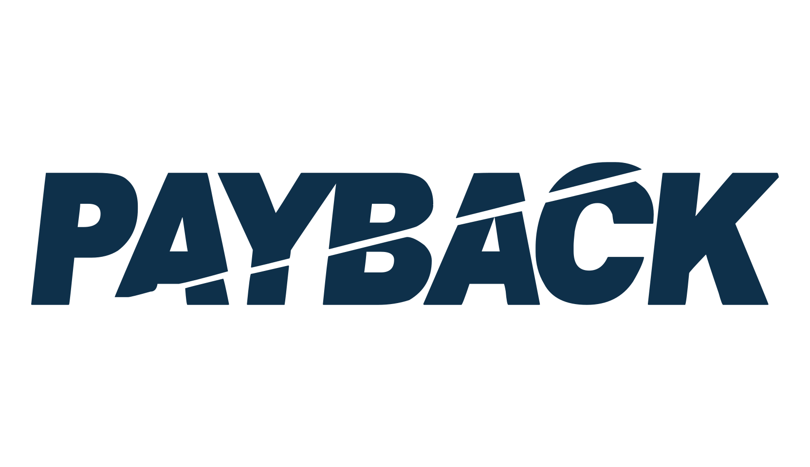 PaybAck, distorted font preview