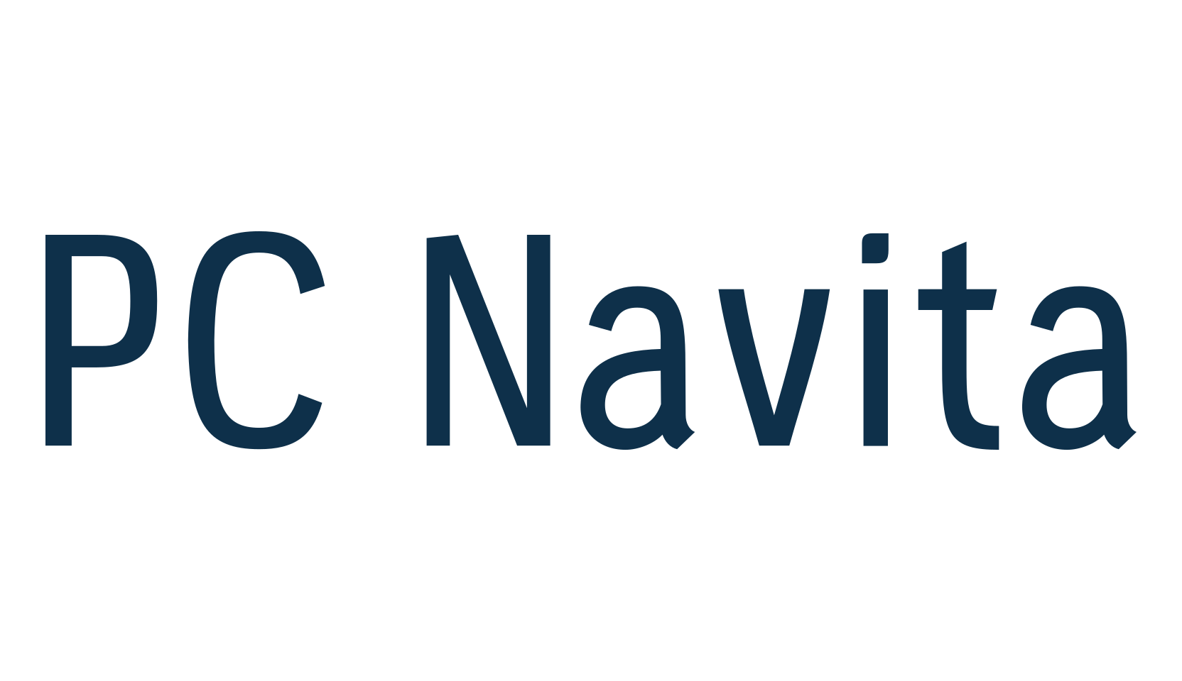 PC Navita, basic sans serif font preview