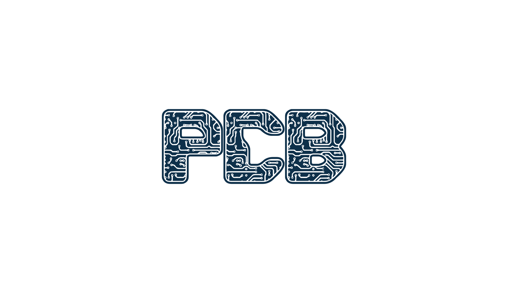 PCB, decorative font preview