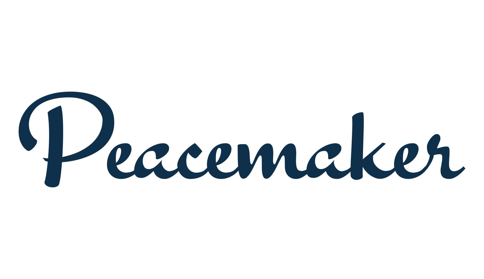 Peacemaker (peacemaker), fancy decorative font preview