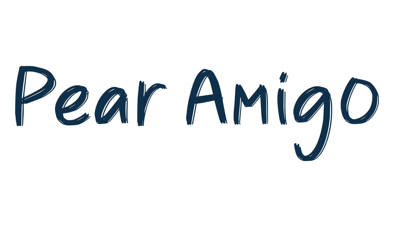 Pear Amigo, fancy decorative font preview