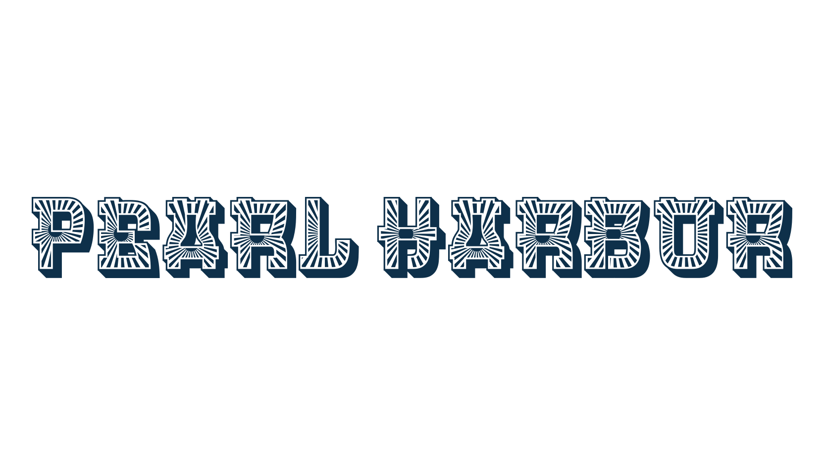 Pearl Harbor, foreign look chinese, jpn font preview