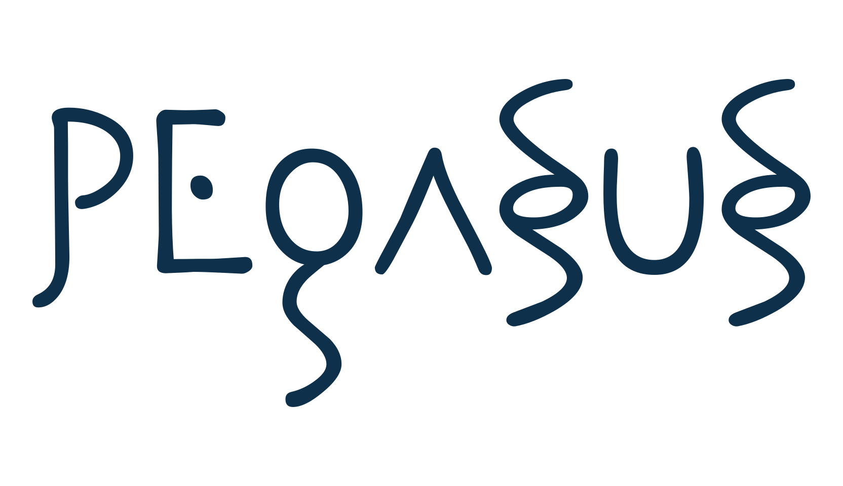 Pegasus, roman, greek font preview