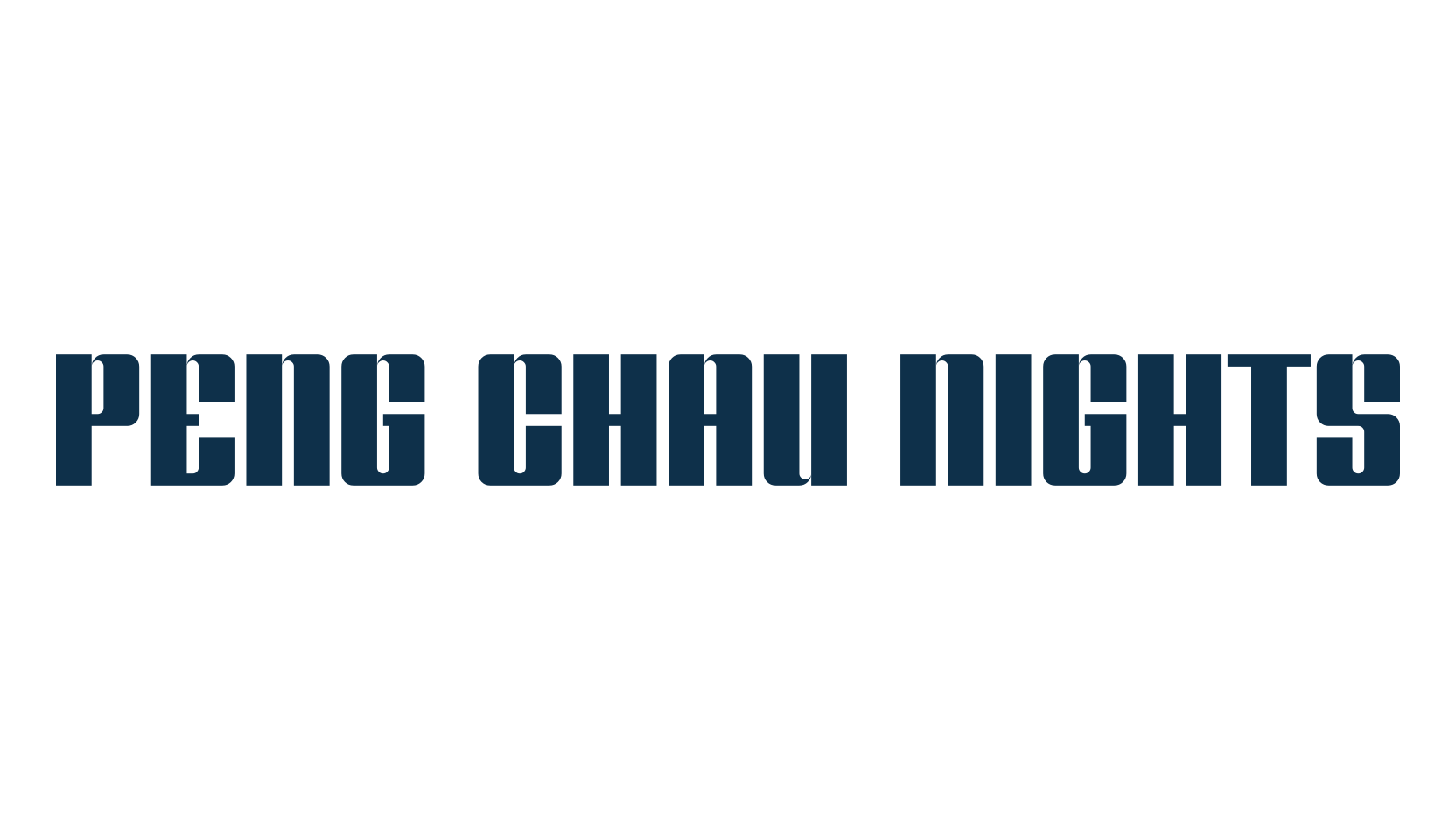 Peng Chau Nights, various font preview