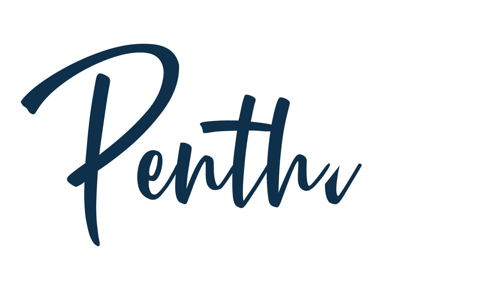 Penthinks, handwriting font preview