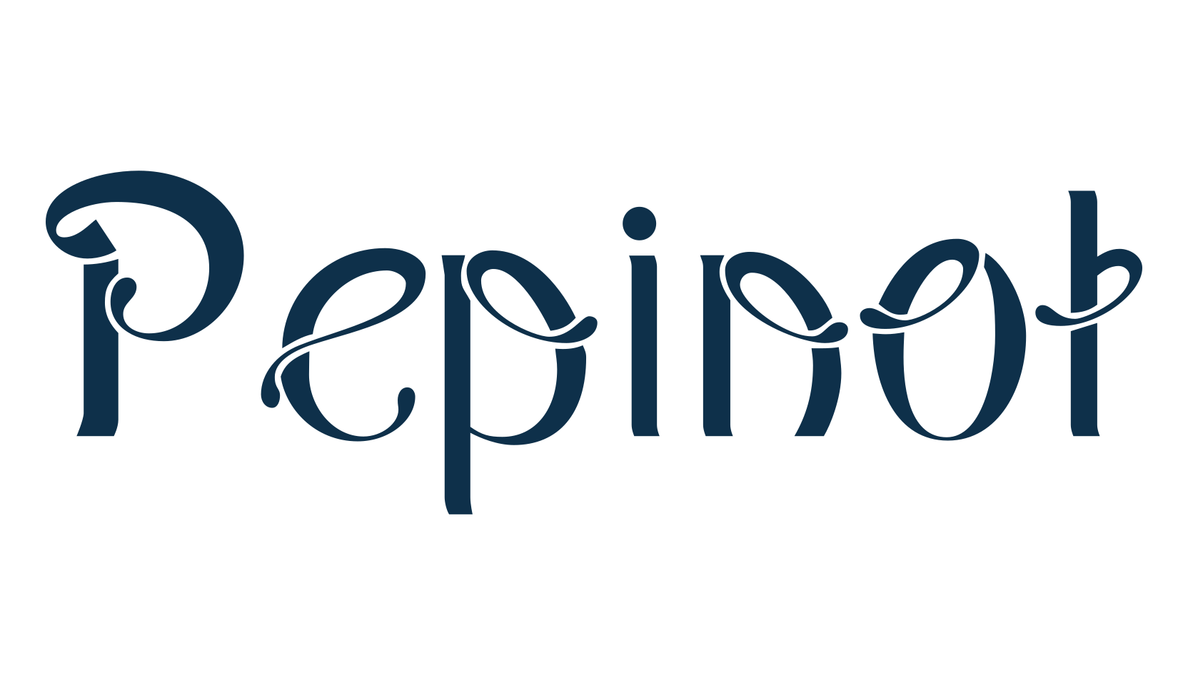 Pepinot, fancy retro decorative font preview
