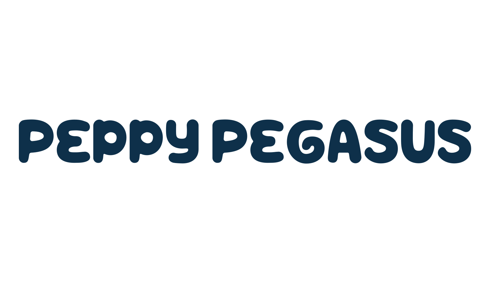 Peppy Pegasus, fancy decorative font preview