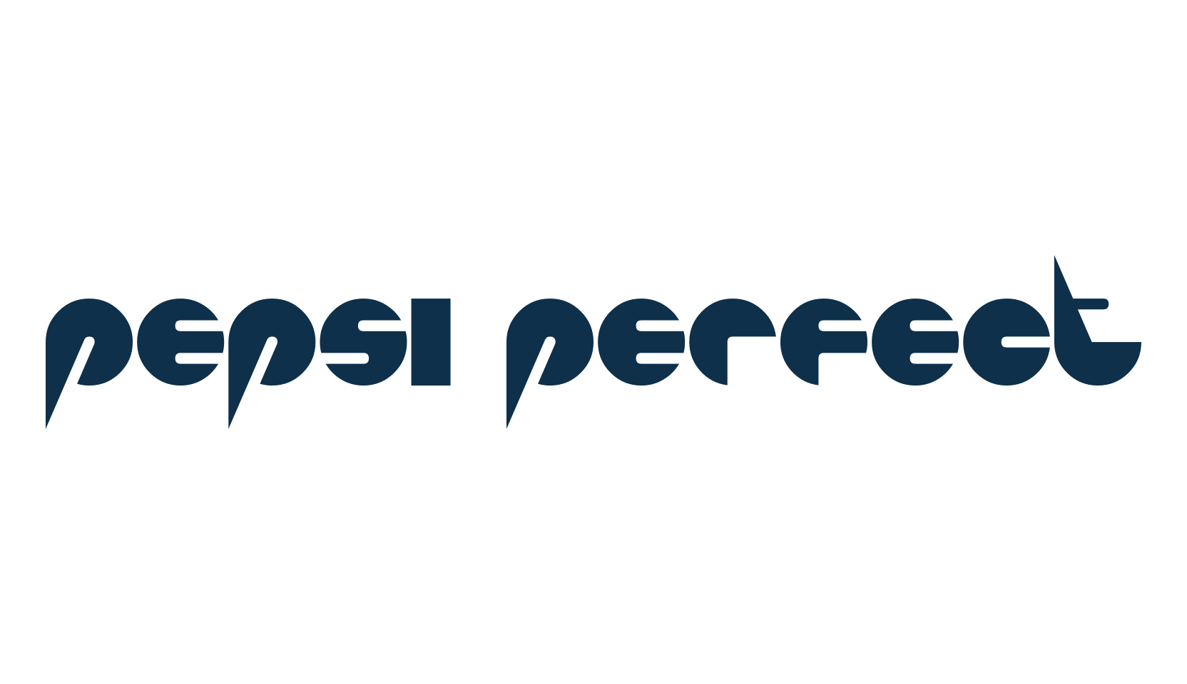 Pepsi Perfect, fancy groovy decorative font preview