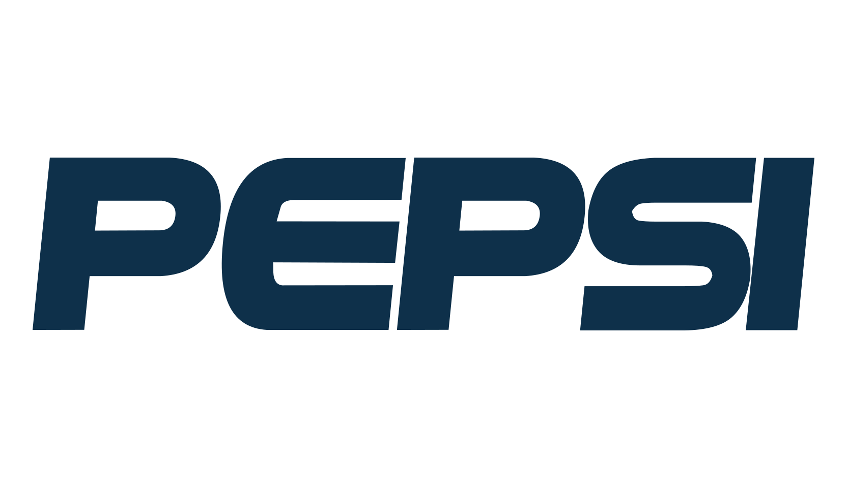 Pepsi, various font preview