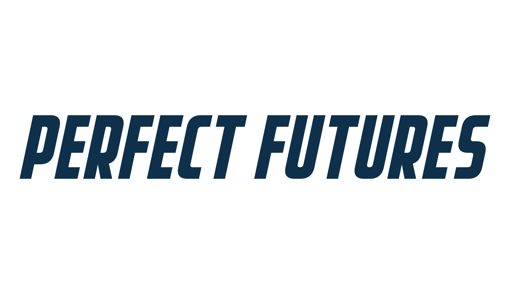 Perfect Futures, sci-fi font preview