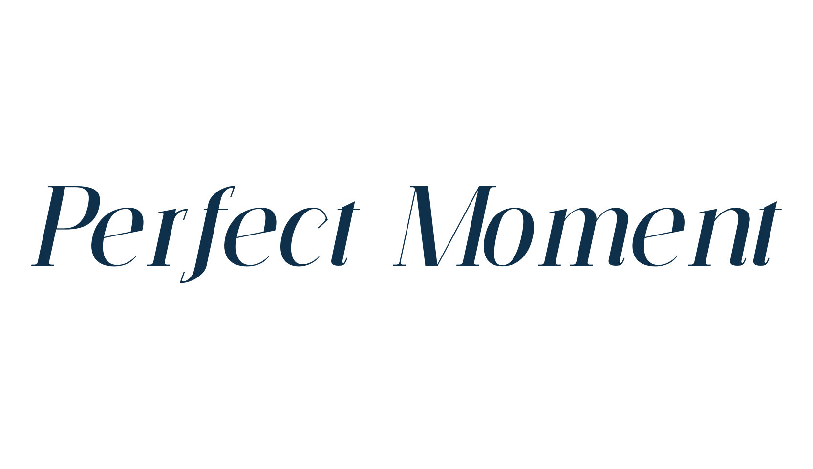 Perfect Moment, basic serif font preview