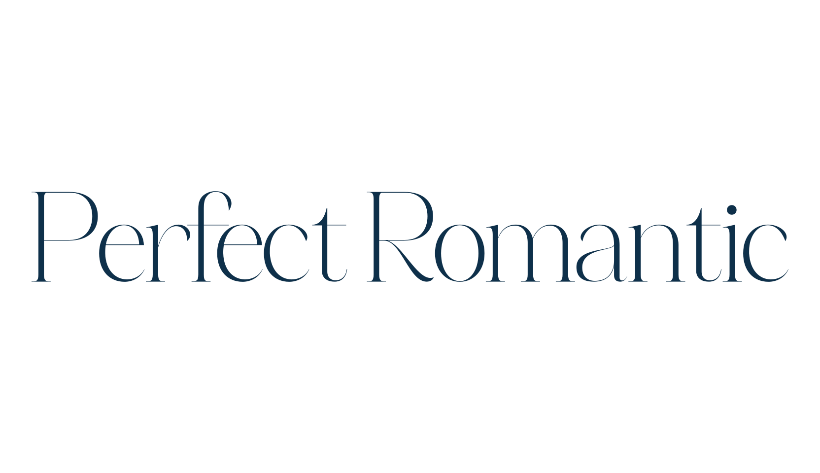 Perfect Romantic, serif font preview