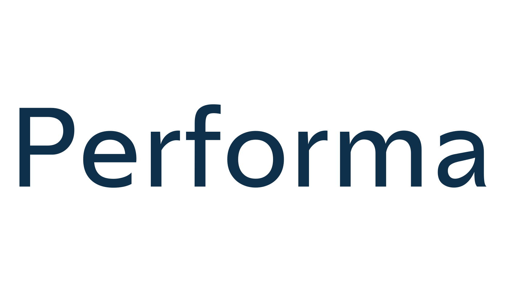Performa, basic sans serif font preview