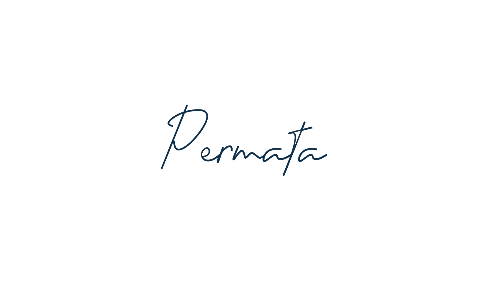 Permata, script handwritten fancy decorative calligraphy font preview
