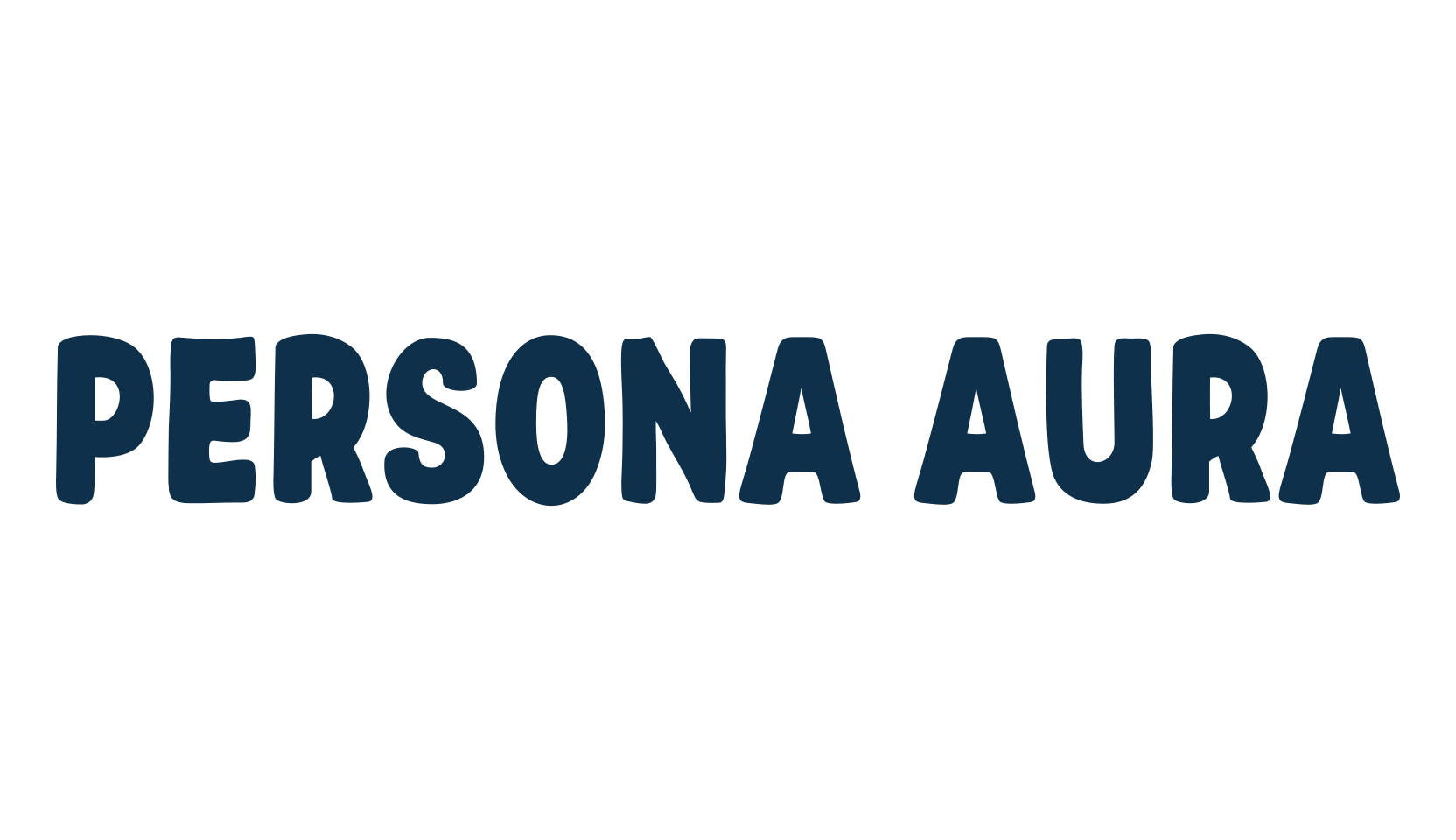 Persona Aura, cartoon font preview