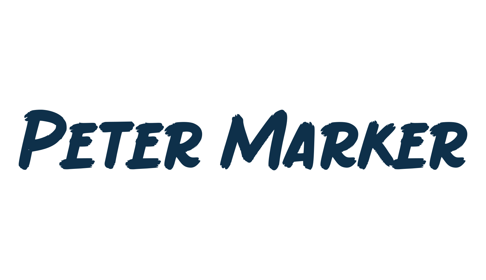 Peter Marker, script brush fancy decorative calligraphy font preview