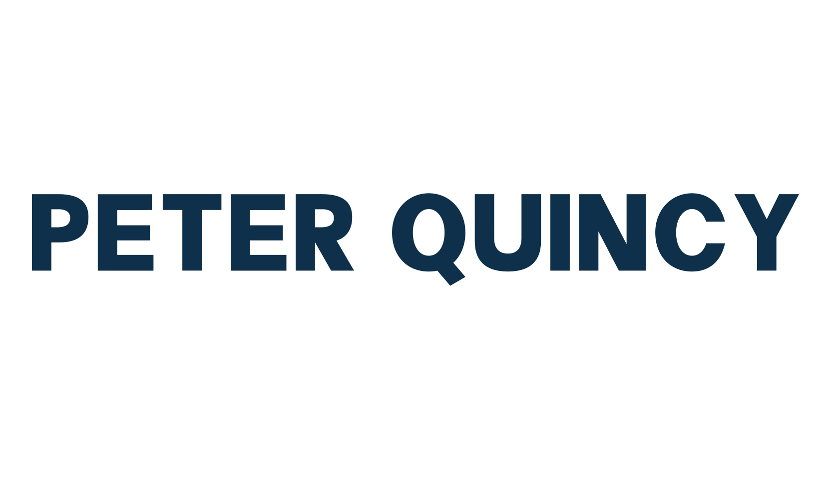 Peter Quincy, brush font preview