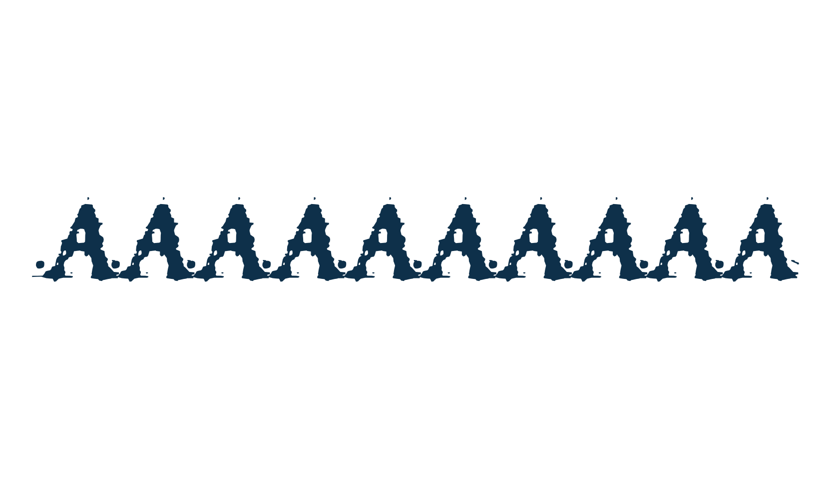 Petrra fam, fancy destroy decorative font preview