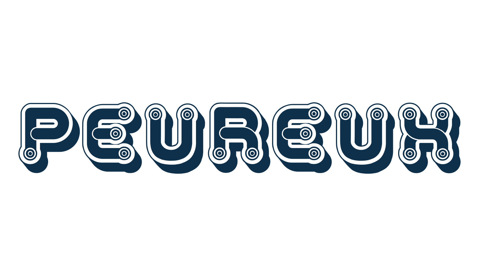 Peureux, decorative font preview