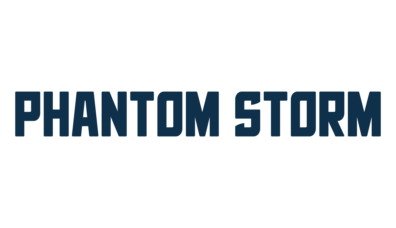 Phantom Storm, various font preview