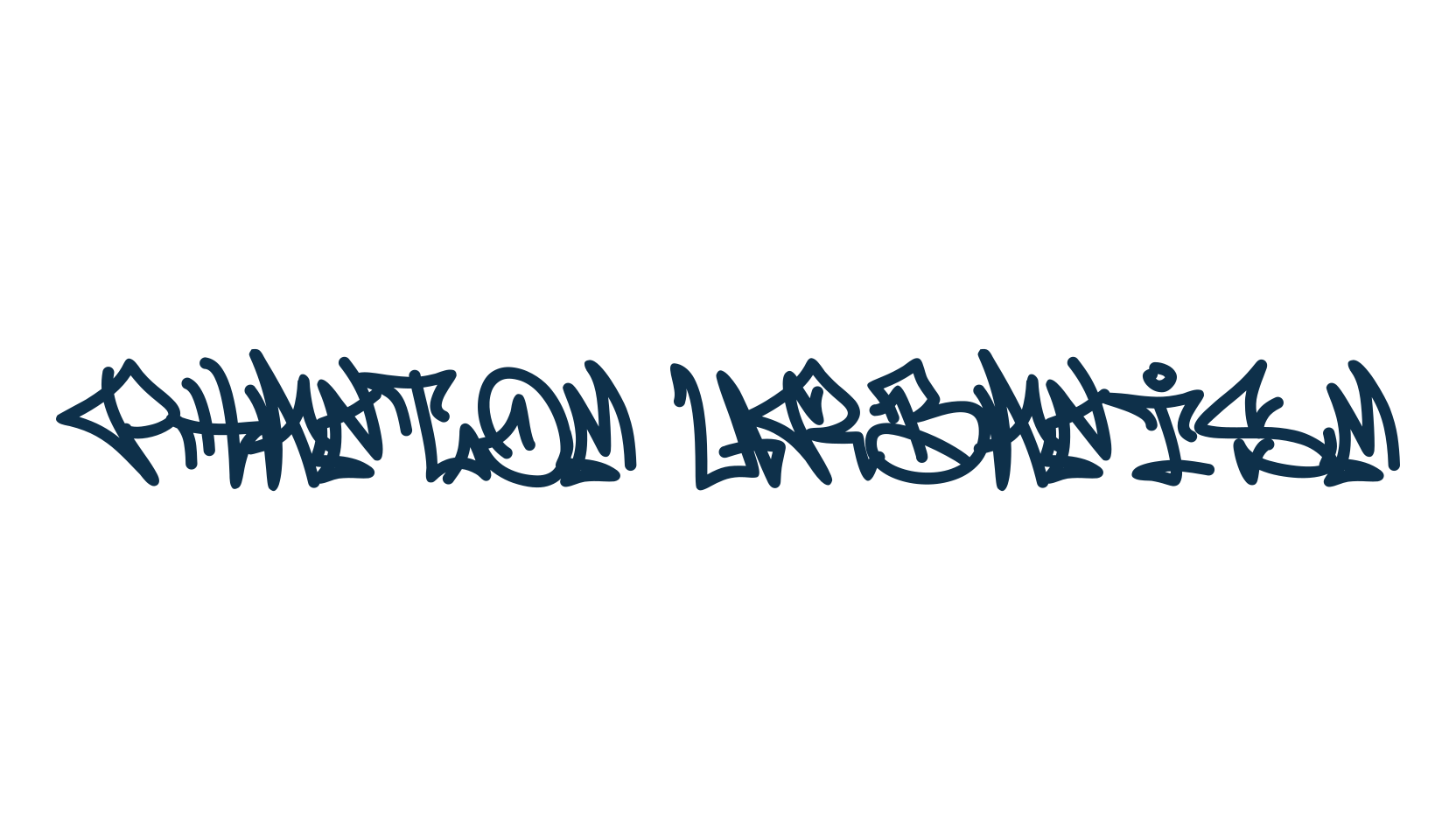 Phantom Urbanism, script graffiti fancy decorative calligraphy font preview