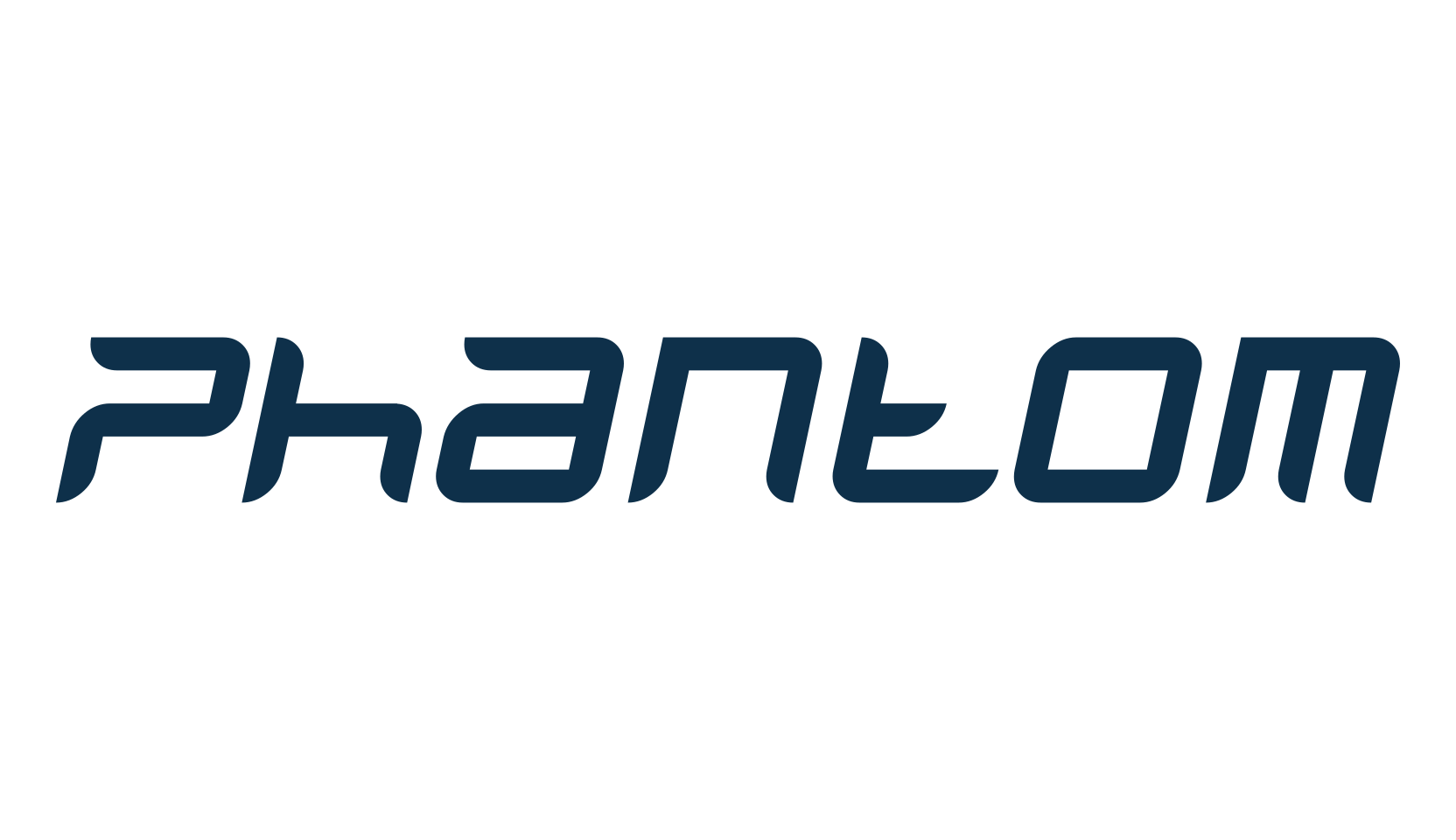 Phantom (phantom), sci-fi font preview