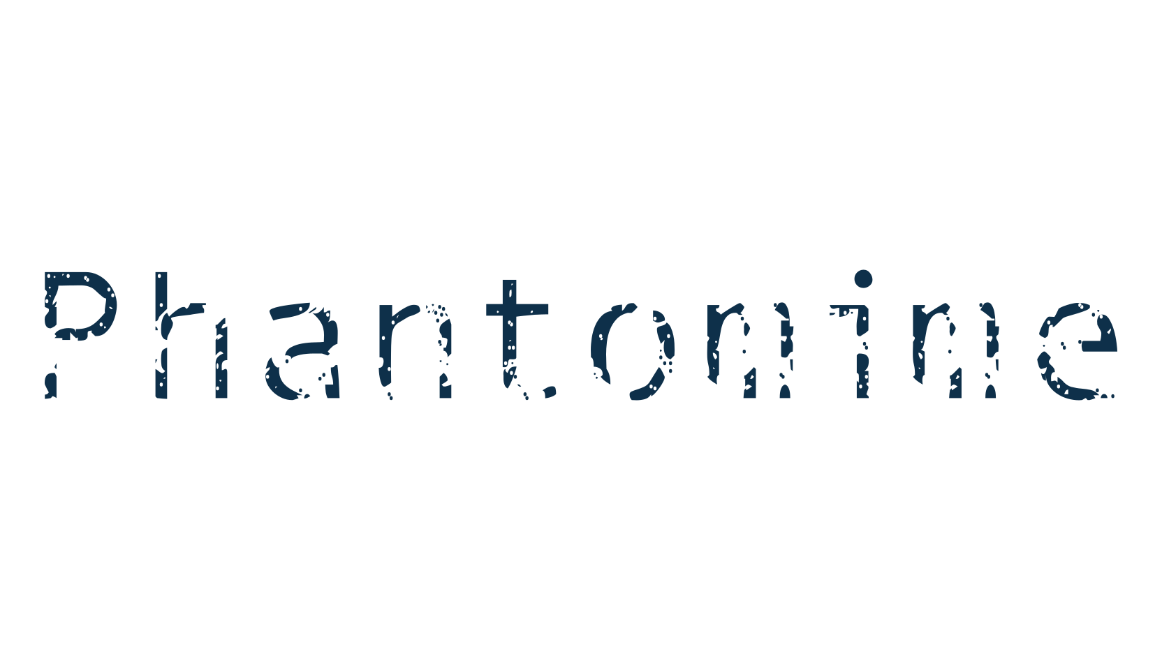 Phantomime, fancy eroded decorative font preview