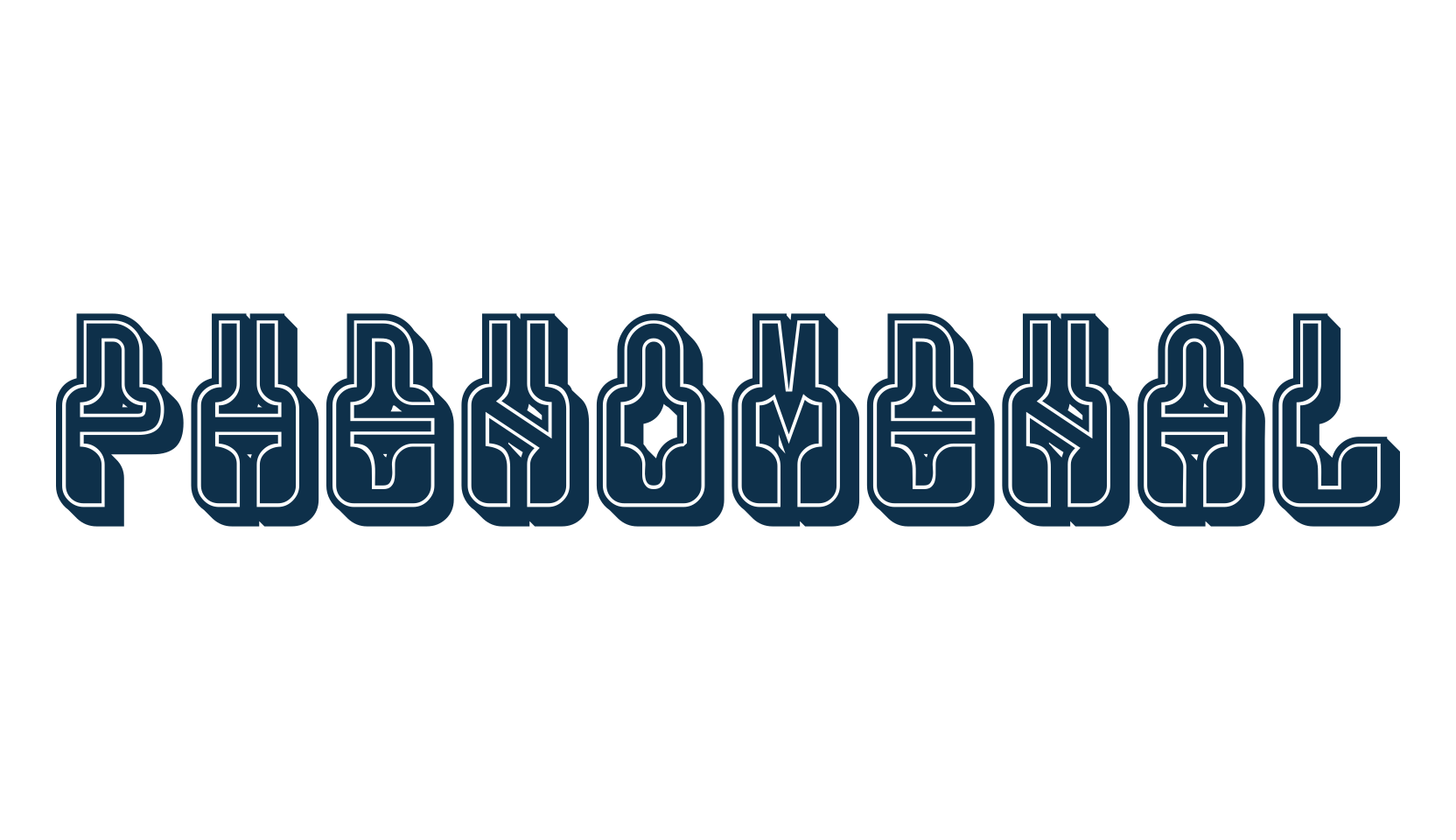 Phenomenal, fancy decorative font preview