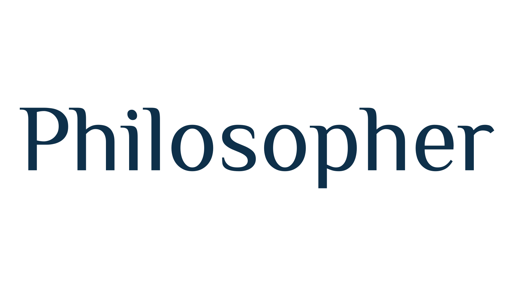 Philosopher, various font preview
