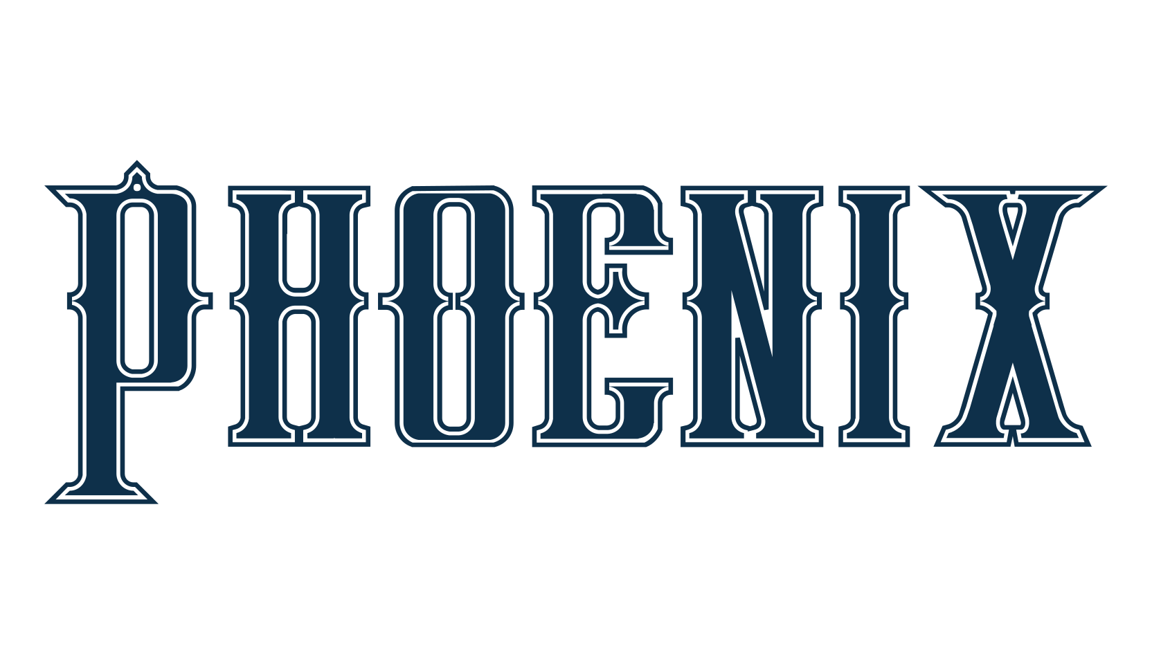 Phoenix (phoenix3), gothic modern font preview