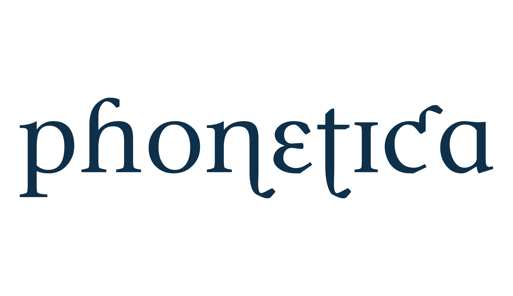 Phonetica, fancy various basic font preview
