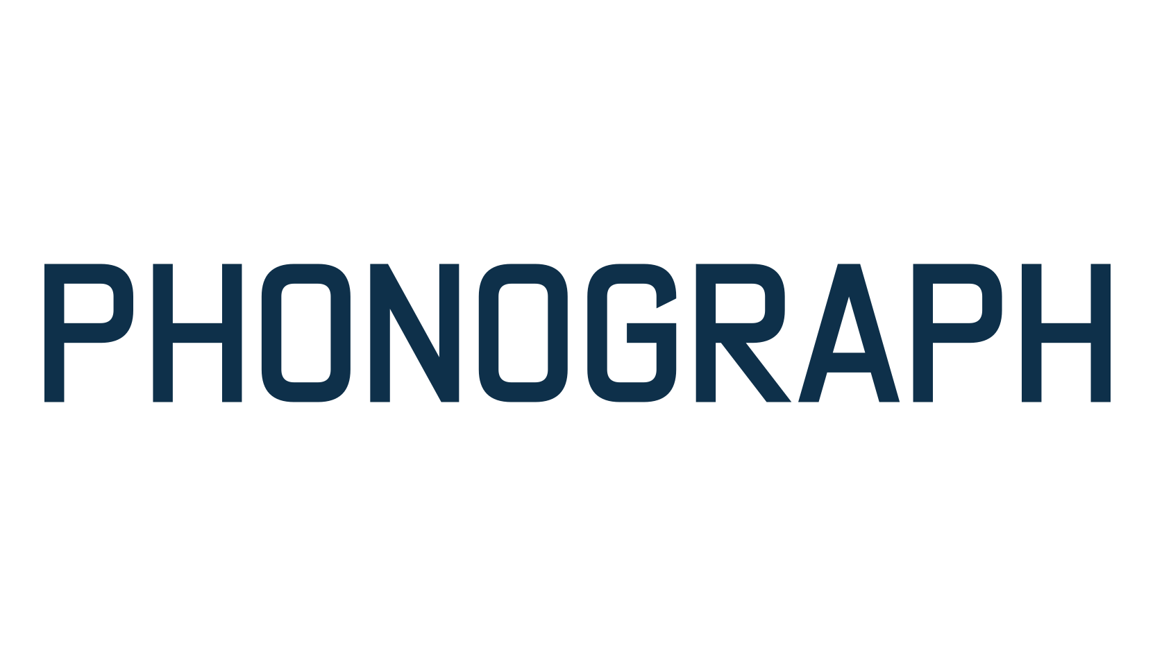 Phonograph, basic sans serif font preview
