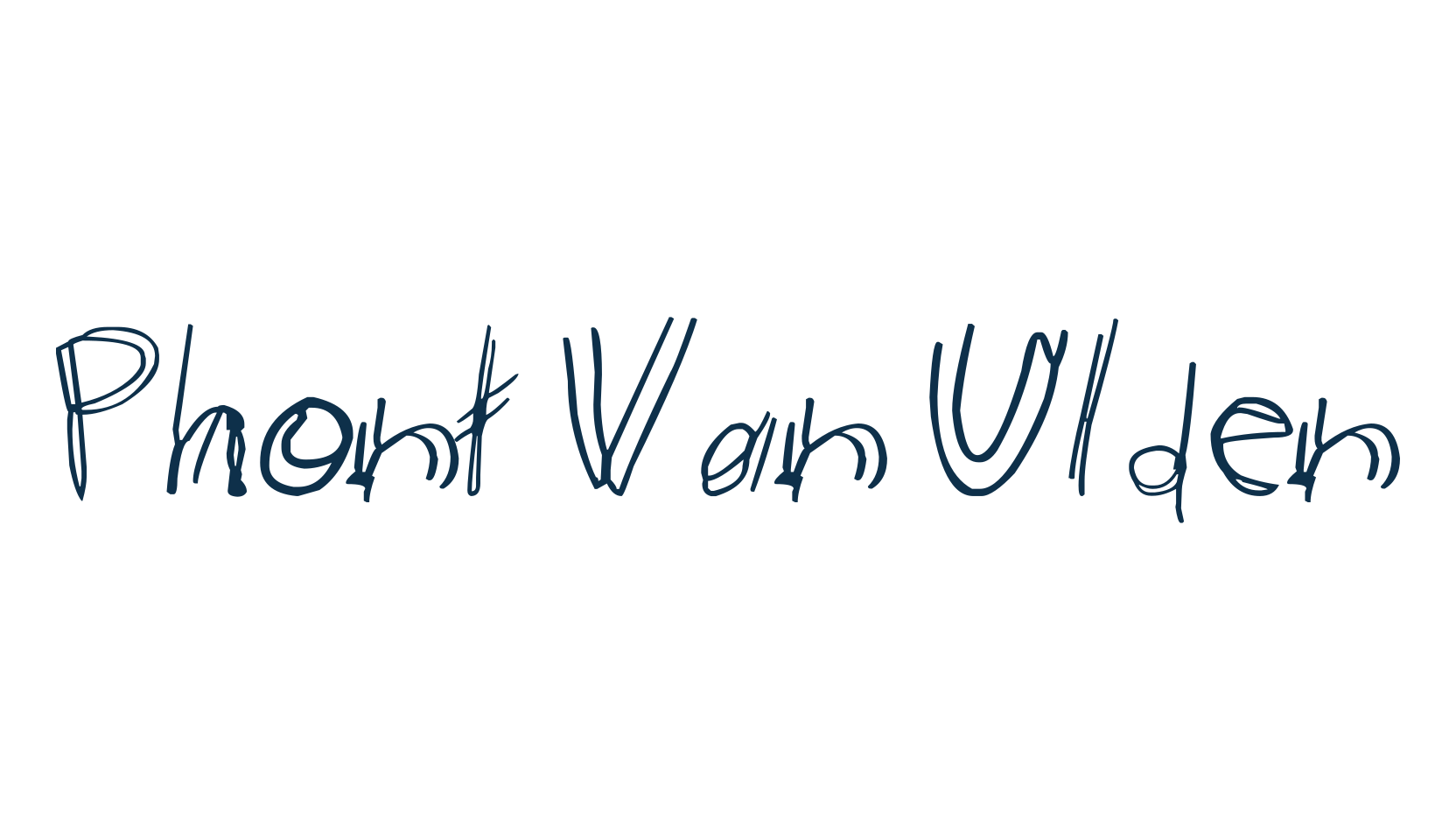 Phont Van Ulden, fancy various decorative script calligraphy font preview
