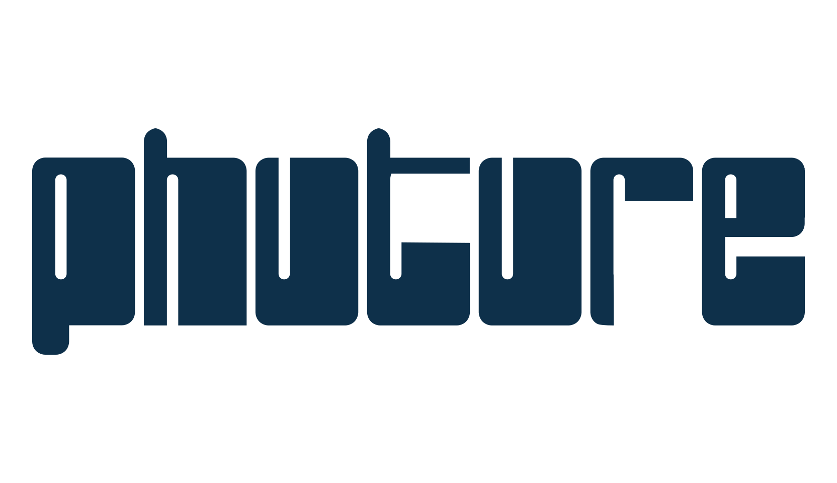 PHuture, techno sci-fi font preview