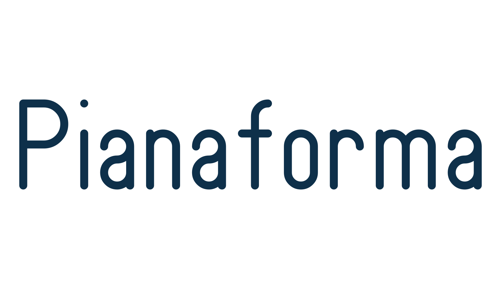 Pianaforma, basic sans serif font preview