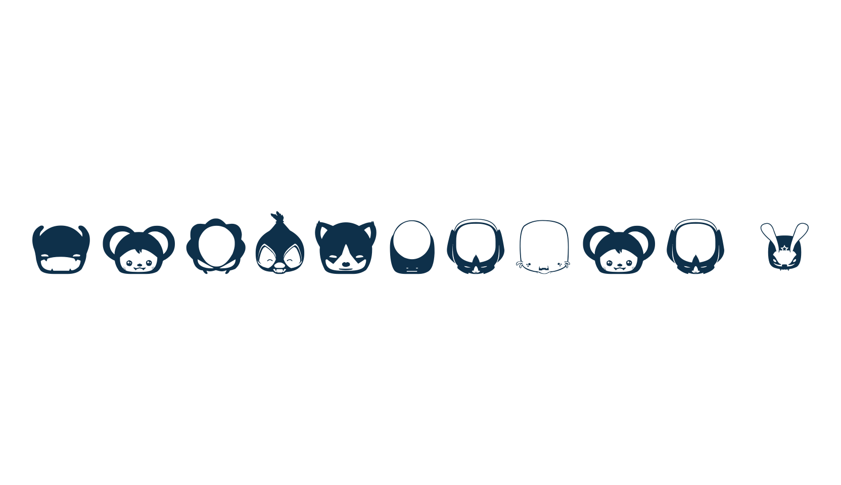 Pictoserie 7, display market font preview