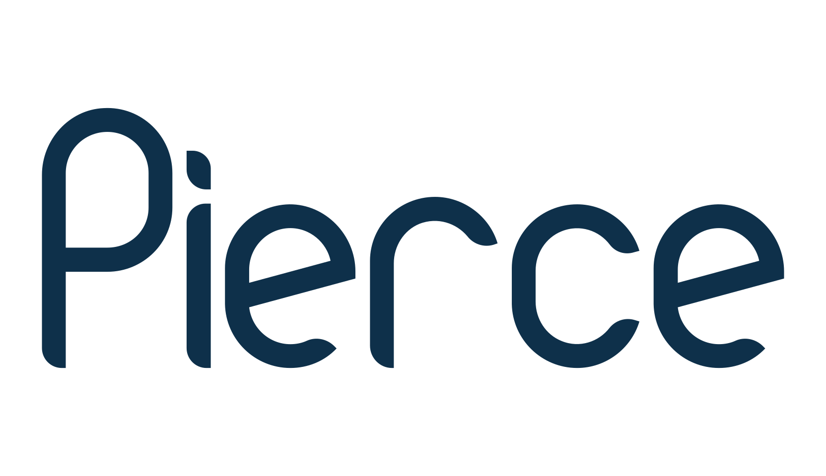 Pierce, basic sans serif font preview
