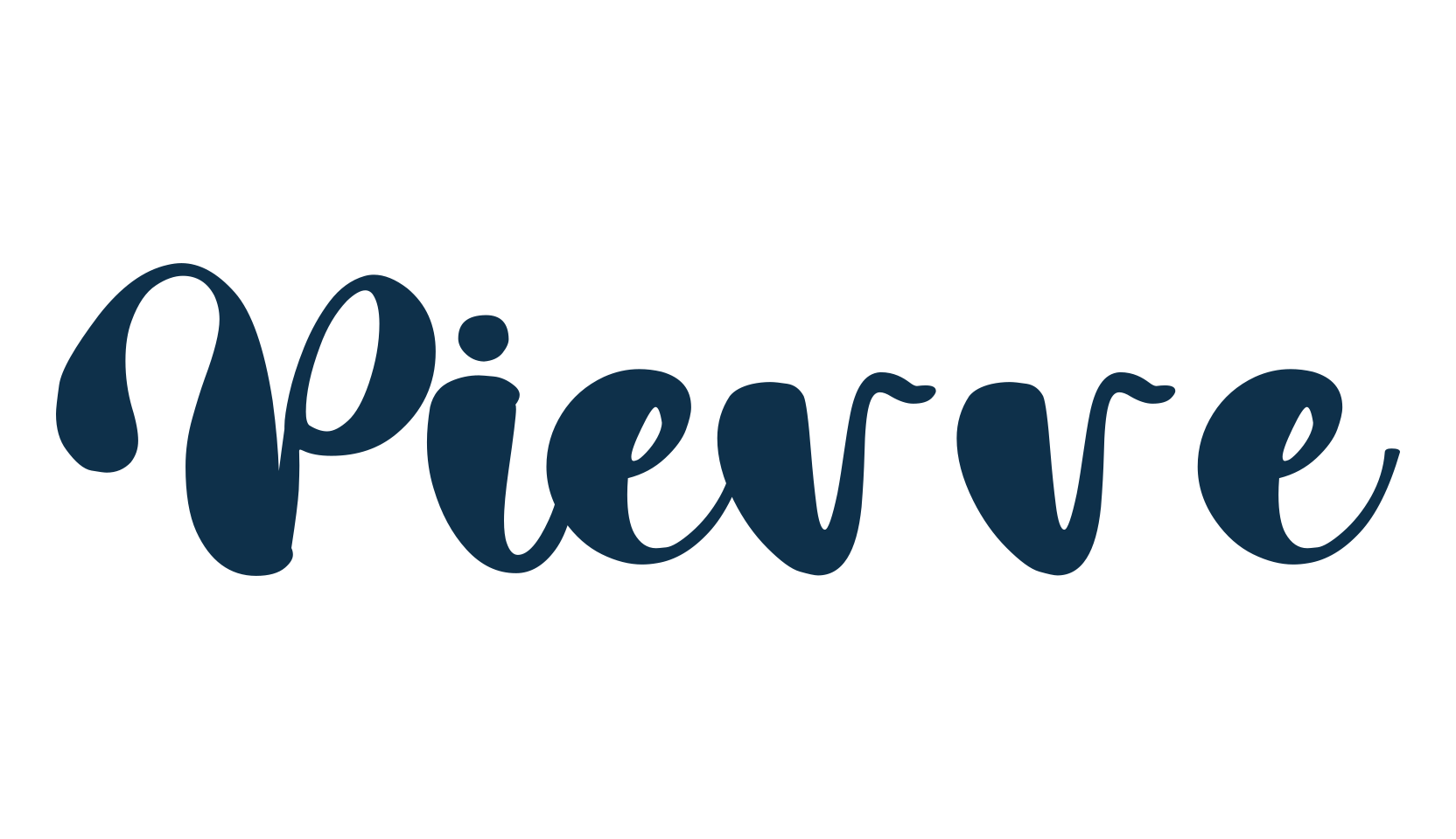 Pierre, fancy decorative font preview