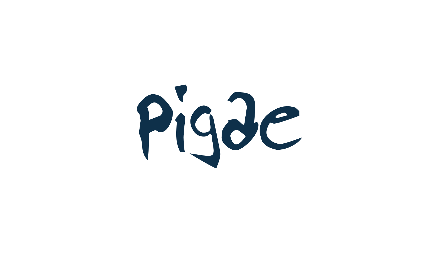 Pigae, brush font preview