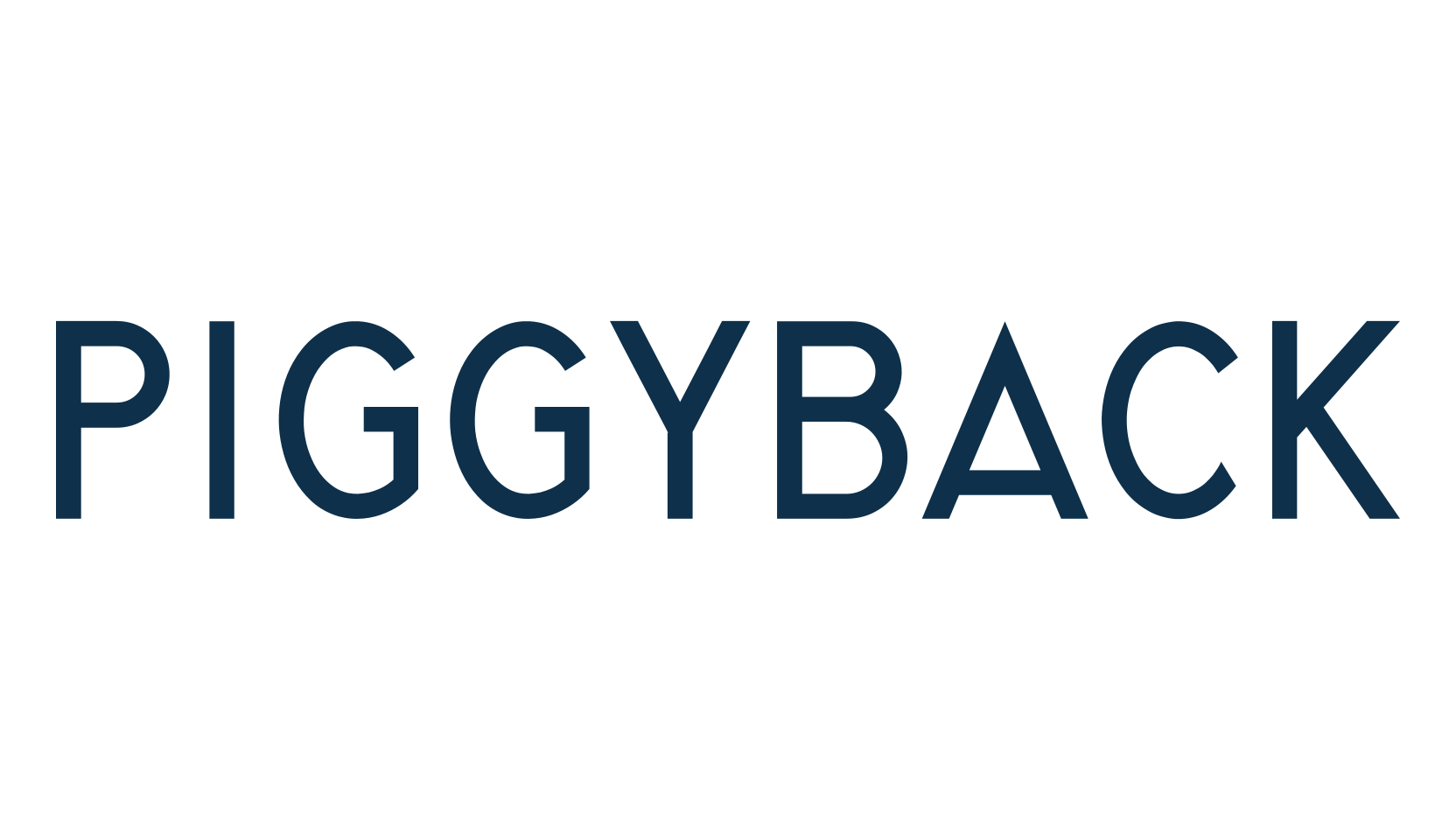 Piggyback, sans serif font preview