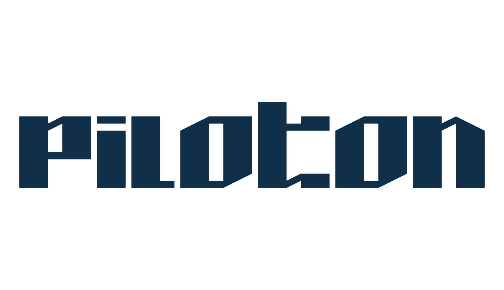 Piloton, techno square sci-fi font preview