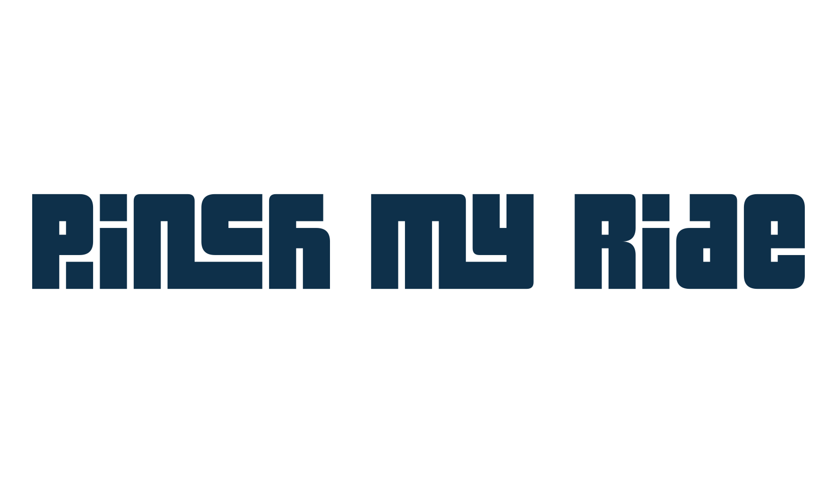 Pinch My Ride, fancy groovy decorative font preview