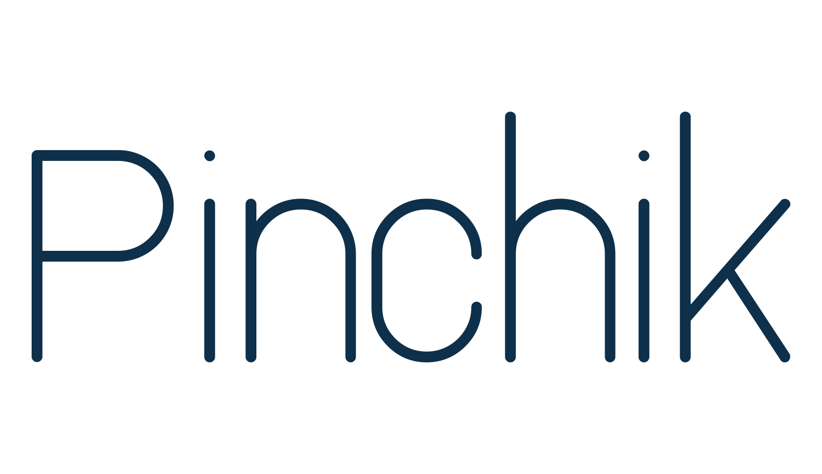 Pinchik, basic sans serif font preview