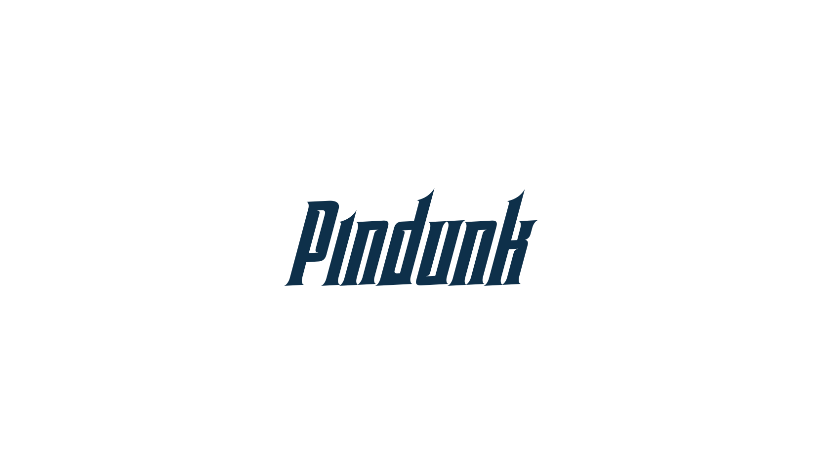 Pindunk, gothic modern font preview