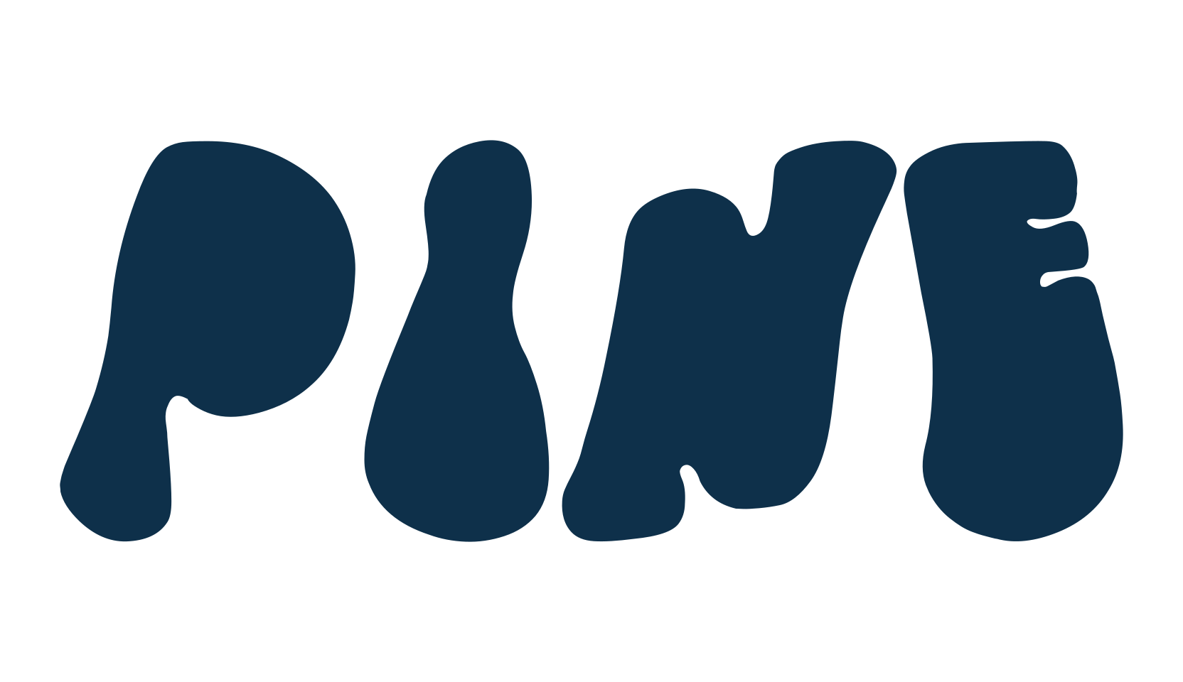 Pine, groovy font preview