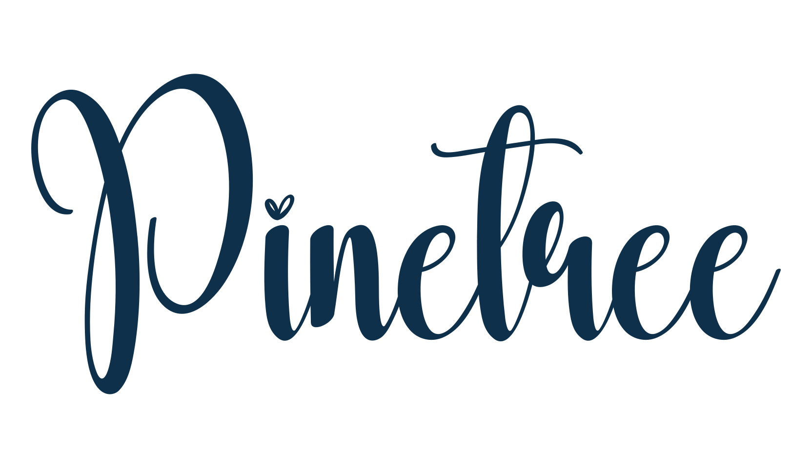 Pinetree, fancy decorative font preview