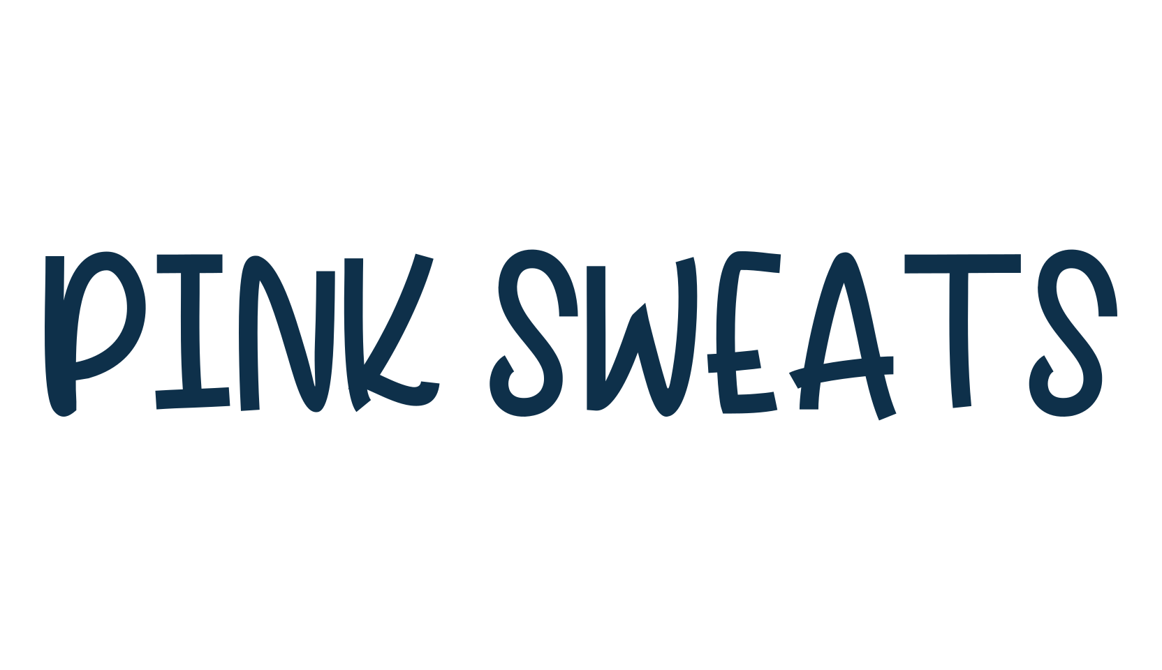 Pink Sweats, fancy decorative font preview