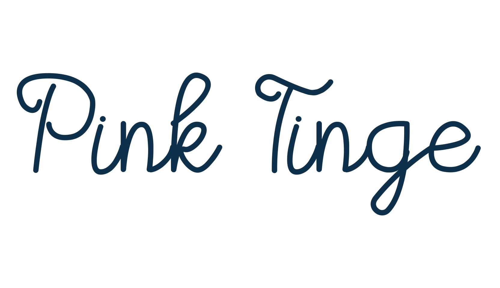 Pink Tinge, school font preview